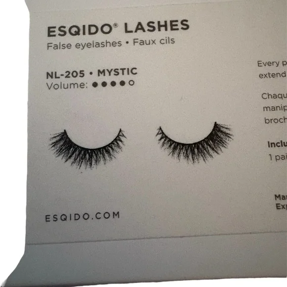 Esqido Handcrafted False Eyelashes New in Box - Picture 4 of 6